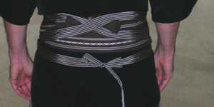 Putting on Hakama