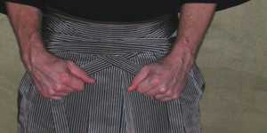 Putting on Hakama